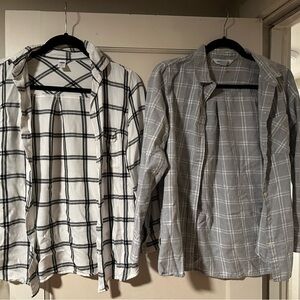 Set of Old Navy Plaid Shirts